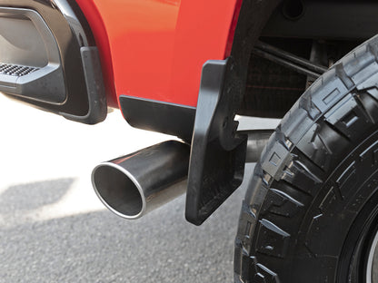 afe Apollo GT Series 2019 GM Silverado/Sierra 1500 4.3L/5.3L 409 SS CB Exhaust System w/Polished Tip 49-44107-P 49-44107-P Photo - Mounted