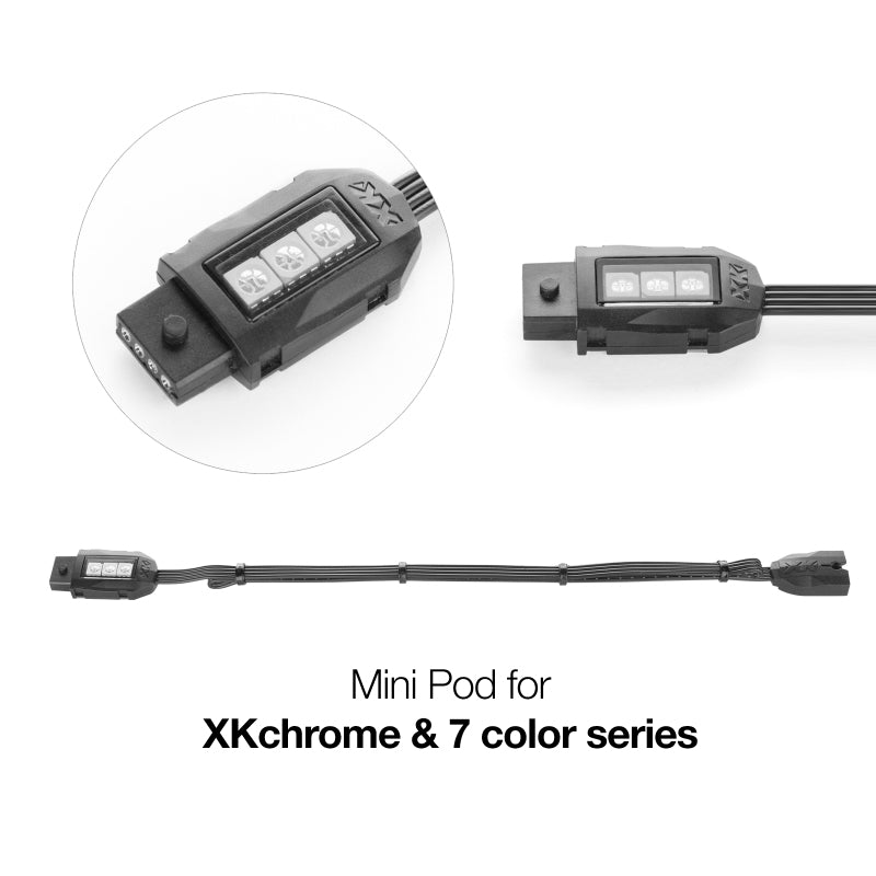 XKGLOW XK Glow XKChrome 7 Color Series Color Pod (2nd Gen) XK-4P-P