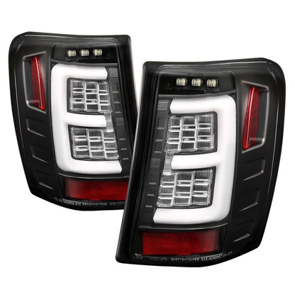 Spyder 99-04 Jeep Grand Cherokee - Light Bar Led Tail Lights - Black - ALT-YD-JGC99V3-BK 5086143 5086143 Photo - Primary