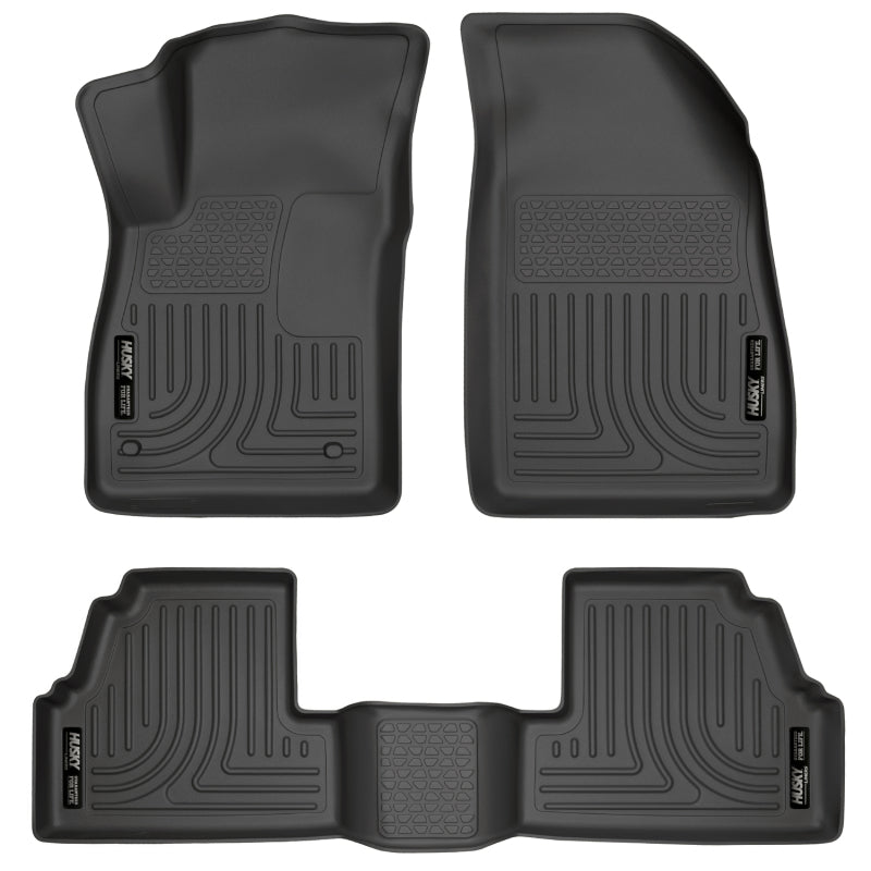 Husky Liners 13-14 Buick Encore WeatherBeater Black Front/2nd Row Floor Liners 98271 Photo - Primary