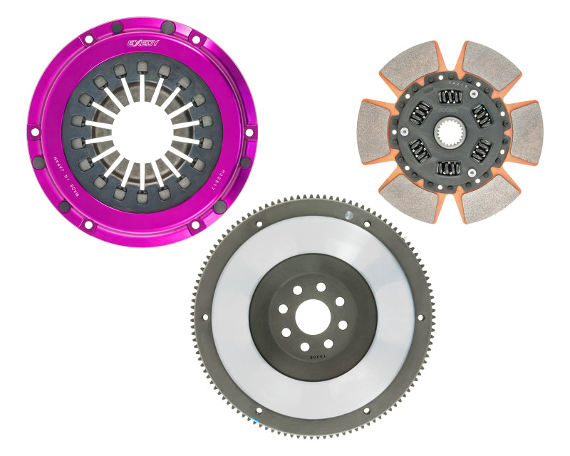 Exedy Hyper Cerametallic Clutch Kit Toyota Supra 7M-GTE TH04SD1 Photo - Primary