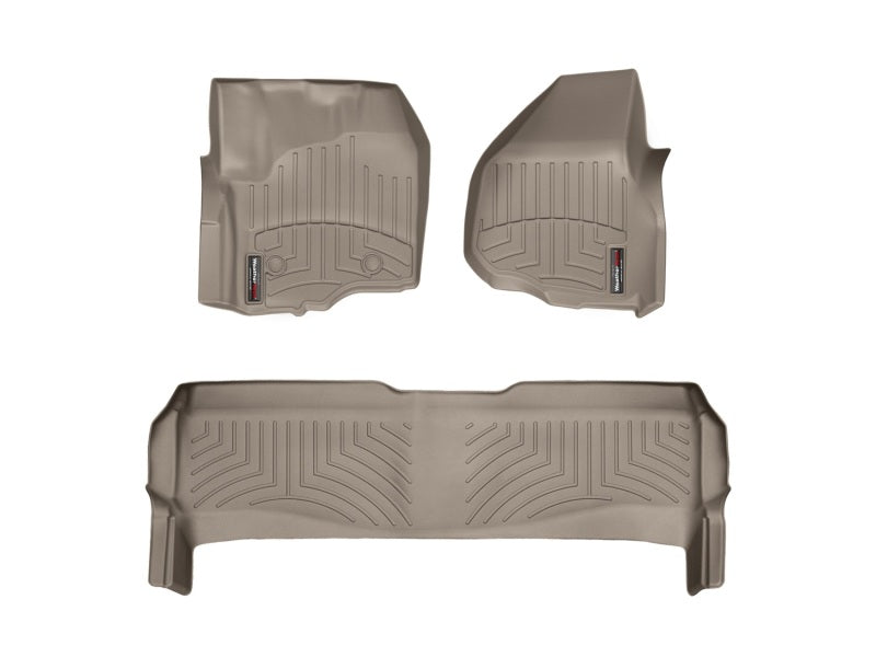 WeatherTech WT FloorLiner - Rear - Tan Floor Mats Floor Mats - Rubber main image