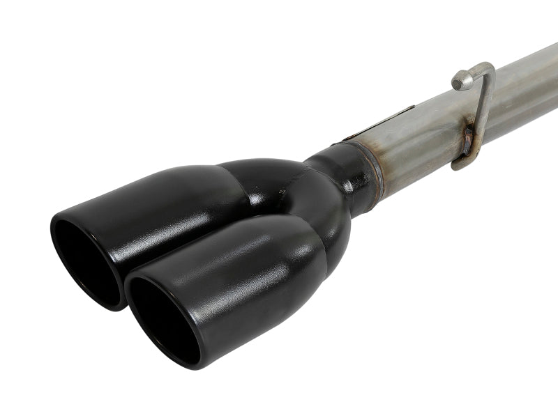 aFe Vulcan Series 3in-2-1/2in 304 SS Cat-Back 2019 GM Silverado / Sierra 1500 V8-5.3L w/ Black Tips 49-34104-B 49-34104-B Photo - Unmounted