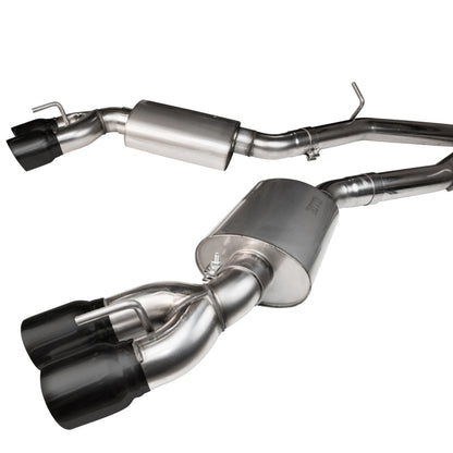 Kooks 3" Green Catted Exhaust W/ Black Quad Tips 2016 + Camaro Ss / Zl1 22605361 Photo - Primary
