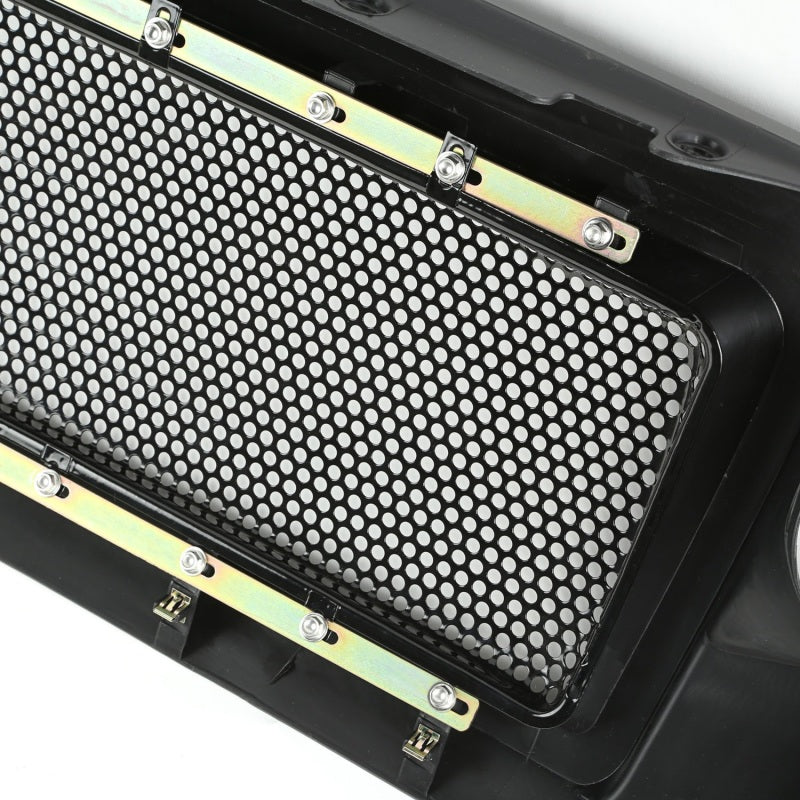 Rugged Ridge Spartan Grille,Satin Black;07-18 Jeep Wrangler JK 12034.01 Photo - Unmounted
