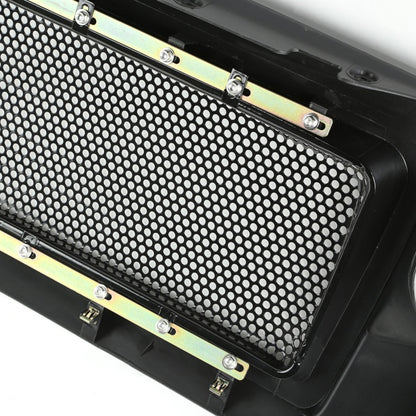 Rugged Ridge Spartan Grille,Satin Black;07-18 Jeep Wrangler JK 12034.01 Photo - Unmounted