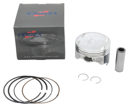 Vertex Pistons Vertex Piston 04-09 Kawasaki KFX 700 V-Force 700cc +0.50mm Oversized Cast Replica Piston Kit 24488050 24488050 Photo - Primary