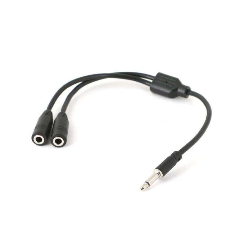 Rugged Radios 3.5mm Mono Plug Y-Splitter for External Speakers SPLITTER-MONO-3.5 SPLITTER-MONO-3.5 Photo - Primary