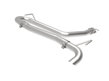 aFe Takeda 2-1/2in 304 SS Axle-Back Exhaust (No Muffler) 18-21 Hyundai Kona L4 1.6L (t) 49-37017NM 49-37017NM Photo - Primary