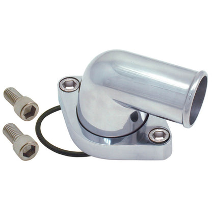 Spectre Chevy 90 Degree Swivel Water Neck - Polished Aluminum 4933 4933 Photo - Primary