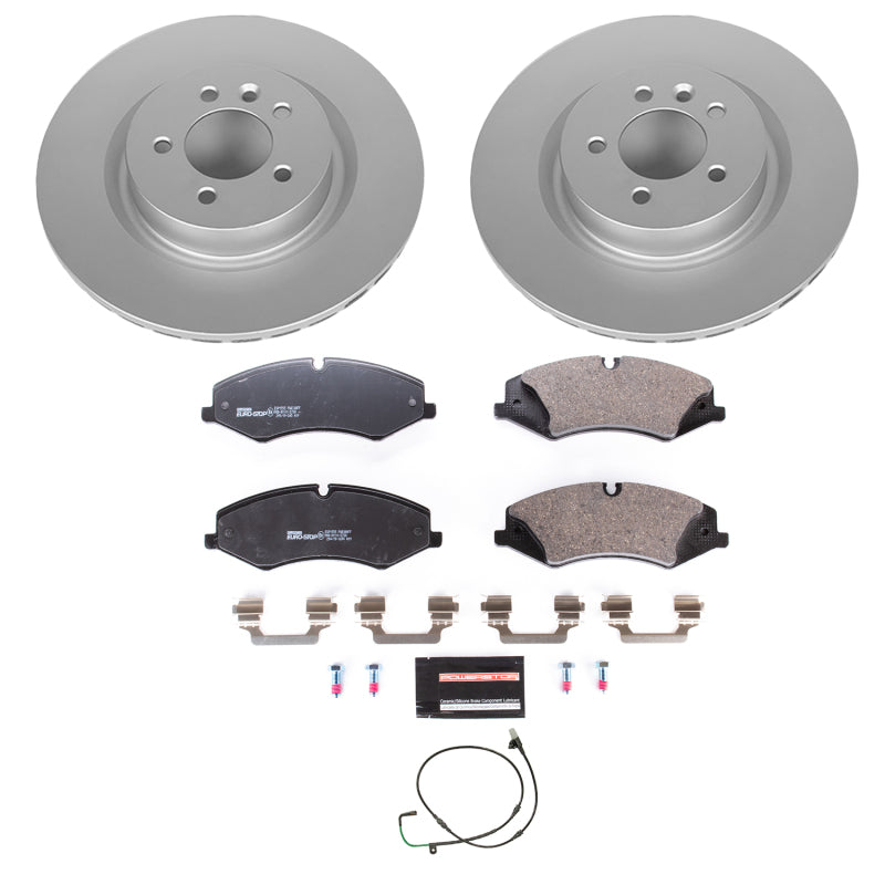 PowerStop Power Stop 11-16 Land Rover LR4 Front Euro-Stop Brake Kit ESK7683 ESK7683 Photo - Primary