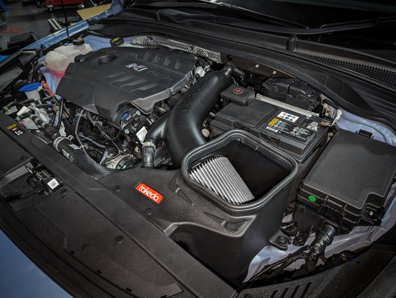 aFe MagnumFORCE Intake Stage-2 Pro DRY S 17-23 Hyundai i30N L4-2.0L (t) 56-10035D 56-10035D Photo - Mounted