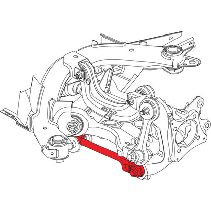 SPC Performance Ford S550 Mustang Forged T6 Aluminum Rear Lower Control Arm 12050 12050 Photo - Unmounted