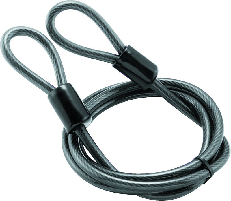 BikeMaster Bully Lock Cable Double Loop - 10mm 132203 132203 Photo - Primary