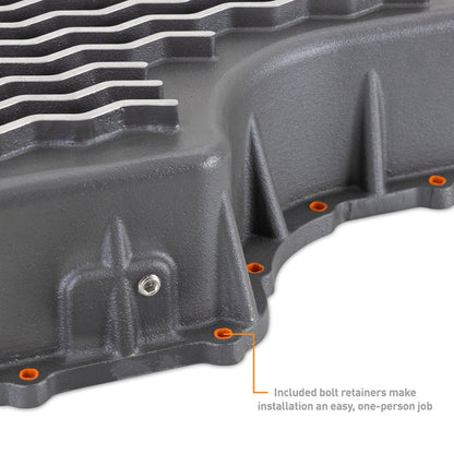 Mishimoto 2011+ Powerstroke 6R140 Transmission Pan - Cast - GR MMTP-F2D-11 MMTP-F2D-11 User 5