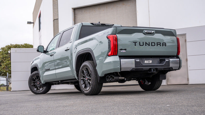 Borla 22-24 Toyota Tundra 3.4L V6 (Inc. Hyb.) Ext. Cab/STD Bed/145.7in WB ATAK Cat-Back - Carbon 140940CFBA 140940CFBA Photo - Primary
