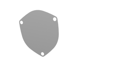 QTP 4in Bolt-On QTEC 3 Bolt Cover Plate 10400C 10400C Photo - Primary