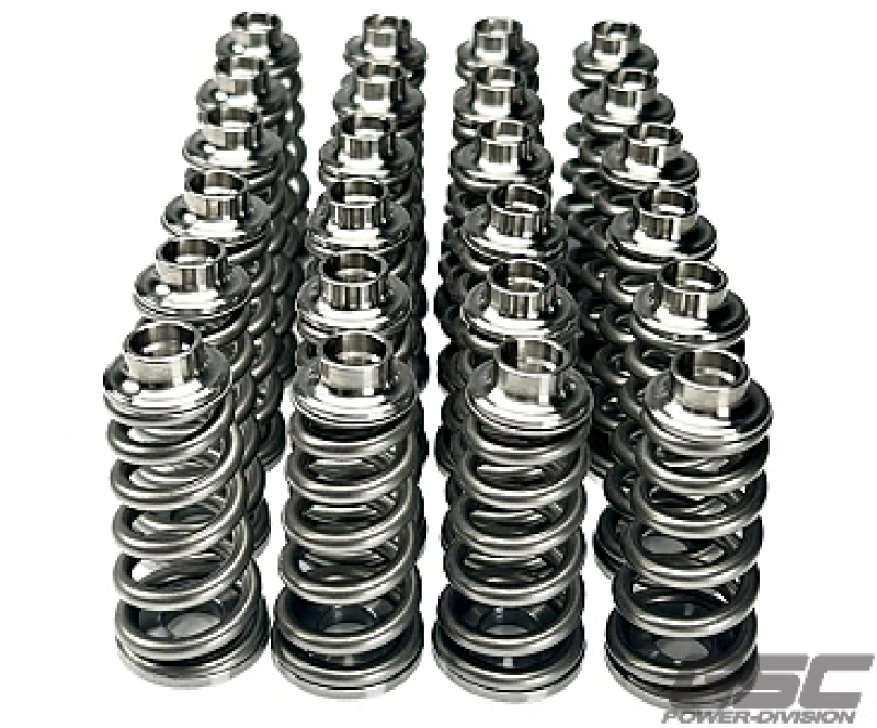 GSC Power Division GSC P-D Porsche GT3/GT3 (991) Single Conical Valve Spring Ti Retainer Steel Spring Seat Kit 5092