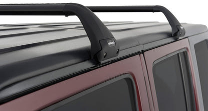 Rhino-Rack 07-22 Jeep Wrangler JK/JL 4 Door Hard Top Vortex SG 2 Bar Roof Rack - Black SG59 SG59 Photo - Primary