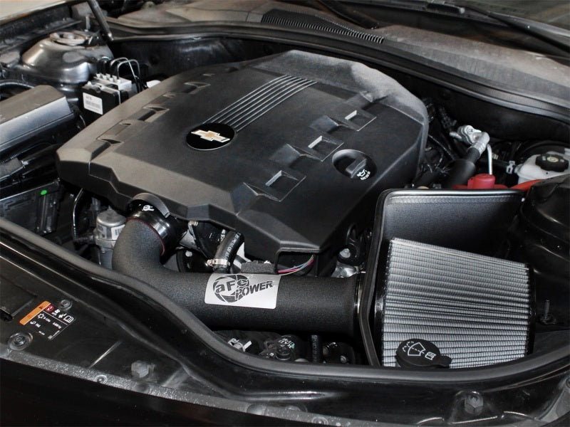 aFe Magnum FORCE Stage-2 Pro DRY S Cold Air Intake System - Chevrolet Cama 51-12022 Photo - Mounted