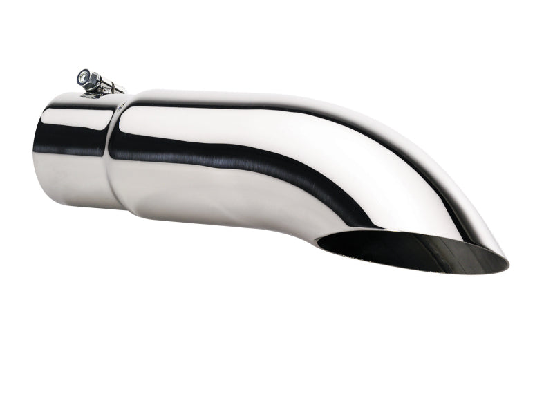 Gibson Turn Down Slash-Cut Tip - 4in OD/3.5in Inlet/12in Length - Stainless 500388 500388 Photo - Primary