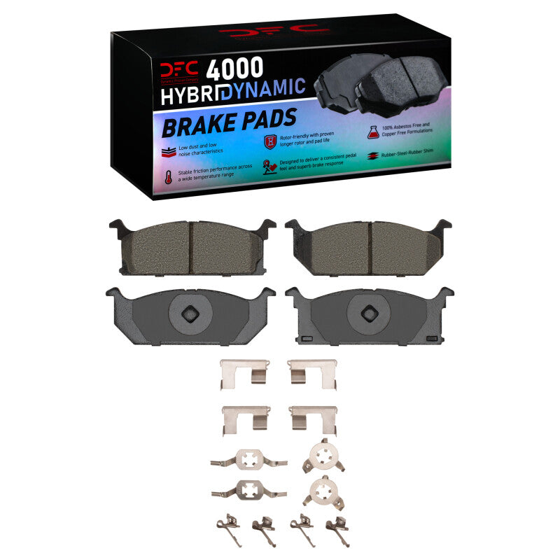 DFC DFC 4000 HybriDynamic Brake Pads Brakes, Rotors & Pads Brake Pads - OE main image