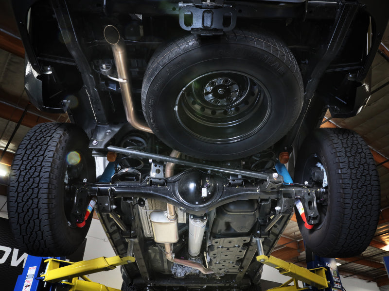 aFe 2024 Toyota Tacoma L4 2.4L MACH Force-Xp Hi-Tuck 2.5in 304 SS Steel Cat-Back Exhaust 49-46072 49-46072 Photo - Mounted