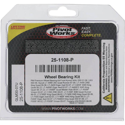 Pivot Works Pw Premium Wheel Bearing 25-1108-P 25-1108-P Photo - Primary