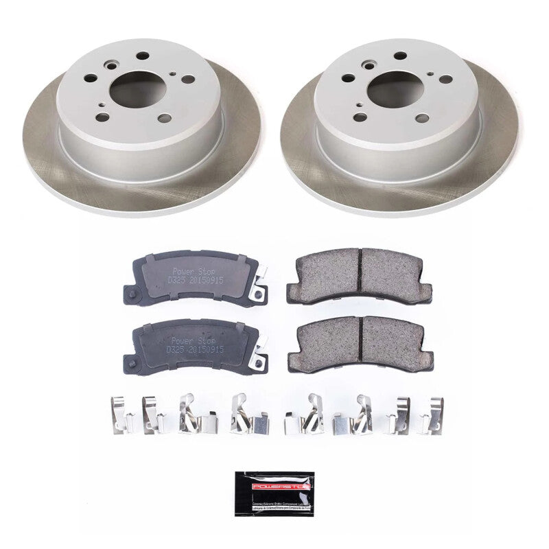 PowerStop Power Stop 1999 Toyota Solara Rear Semi-Coated Rotor Kit SC2565 SC2565 Photo - Primary