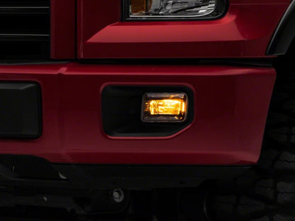 Raxiom 15-20 Ford F-150 Excluding Raptor Axial Series Dual Function LED Fog Lights White/Amber T541674 T541674 Photo - Close Up