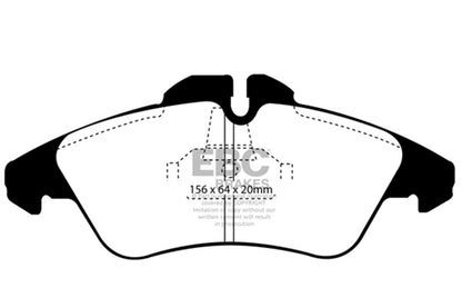 EBC Disc Brake Pad Set DP61071 Photo - Primary