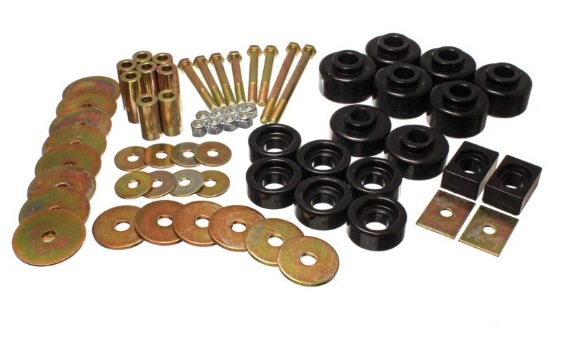 Energy Suspension Body Mount Set Black Ford F-150 Base 2001-2003 4.4115G Photo - Primary