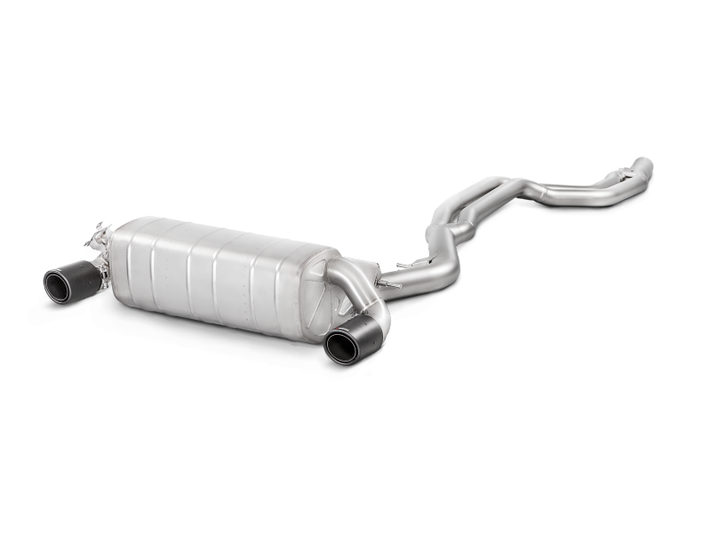Akrapovic 16-17 BMW M140i (F F21) Evolution Line Cat Back (SS) w/ Carbon Tips (Req. Link Pipe) MTP-BM/SS/3H MTP-BM/SS/3H Photo - Primary