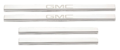 Putco 2020 GMC Sierra LD/HD - Crew Cab (4pc) w/ GMC Etching SS Door Sills 95183GM-2 95183GM-2 Photo - Primary