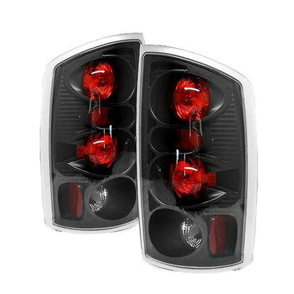 Spyder Dodge Ram 02-06 1500/Ram 2500/3500 03-06 Euro Style Tail Lights Black ALT-YD-DRAM02-BK 5002525 5002525 Photo - Primary