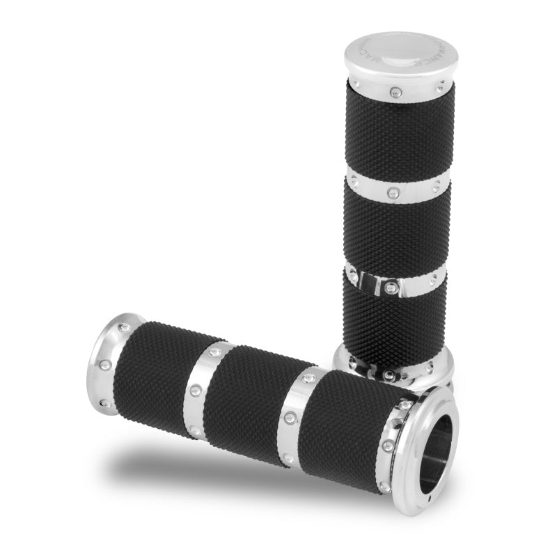 Performance Machine Handle Grip Set XLS - Chrome 0063-2086-CH 0063-2086-CH Photo - Primary