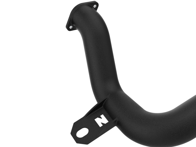 aFe 22-23 Hyundai Kona N L4 2.0L (t) BladeRunner 2-1/4in to 2-1/2in Aluminum Hot Charge Pipe - Black 46-20628-B 46-20628-B Photo - Close Up