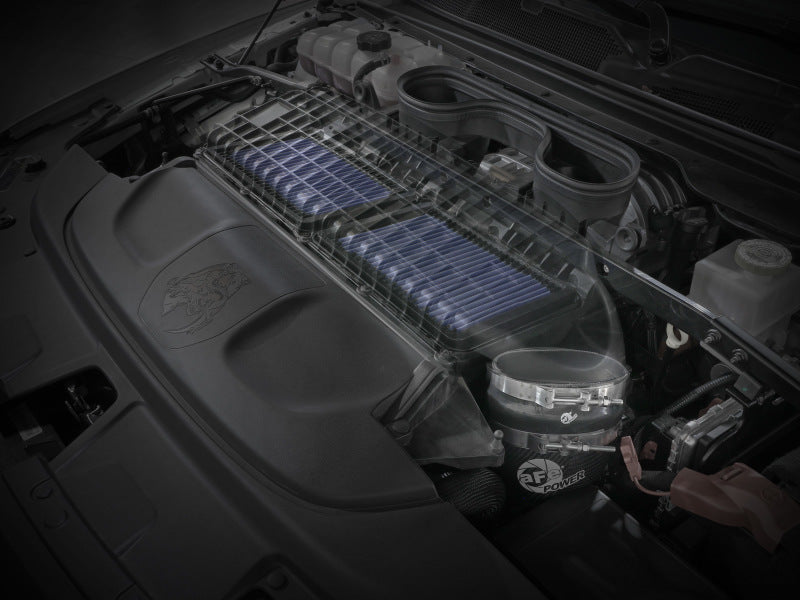 aFe Super Stock Pro 5R Induction System 2021 RAM 1500 TRX V8-6.2L SC 55-10014RC 55-10014RC Photo - Mounted