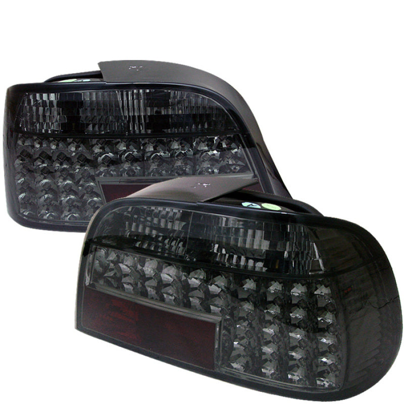 Spyder BMW E38 7-Series 95-01 LED Tail Lights Smoke ALT-YD-BE3895-LED-SM 5000644 5000644 Photo - Primary