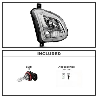 SPYDER OEM Style Fog Light 18-20 Chevy Equinox - Right - Passenger Side (FL-CEQ18-R) 9051005 9051005 User 1