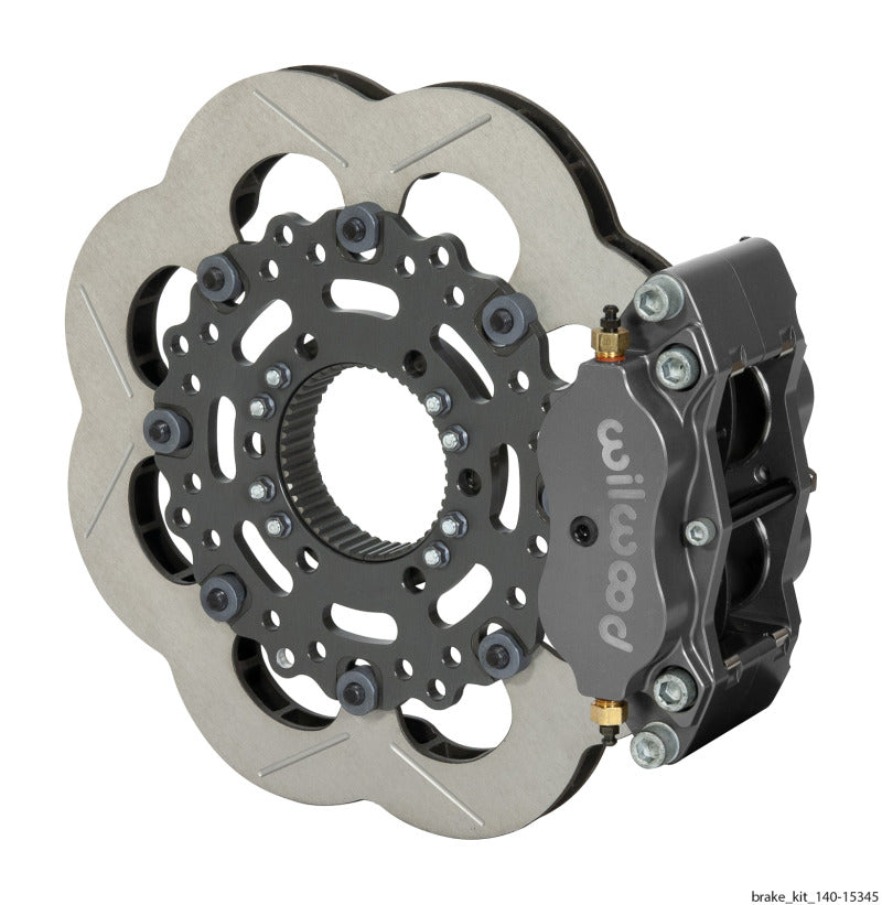 Wilwood Billet Narrow Dynalite Radial Mount Rear Inboard Sprint Kit 11.75in SuperAlloy Vented Rotor 140-15345 140-15345 User 1