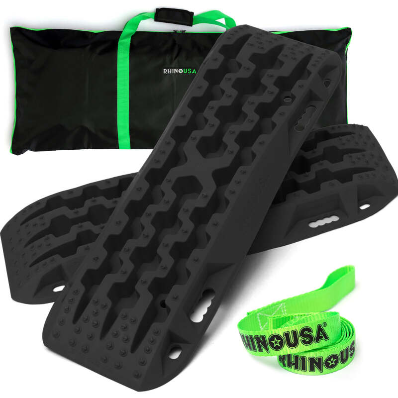 Rhino USA Recovery Traction Boards - Black (Pair) TRACBOARDS-BLK TRACBOARDS-BLK Photo - Primary