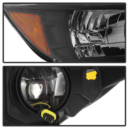 SPYDER xTune 13-16 Ford Escape OEM Style Headlights -Black (HD-JH-FESCA13-AM-BK) 9042454 9042454 Photo - Unmounted
