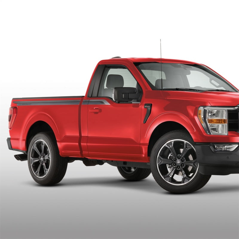 Ford Racing 15-23 F-150 22in Wheel Kit - Black w/Machined Face M-1007K-S2295B M-1007K-S2295B Photo - Mounted