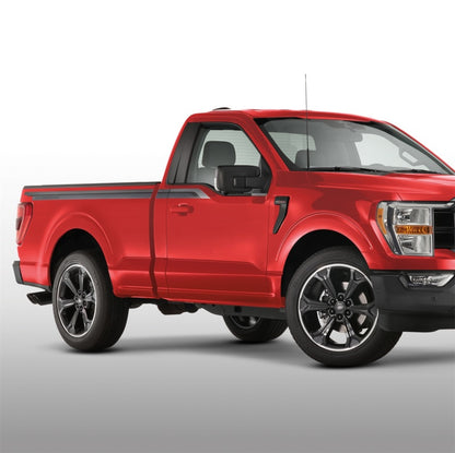 Ford Racing 15-23 F-150 22in Wheel Kit - Black w/Machined Face M-1007K-S2295B M-1007K-S2295B Photo - Mounted