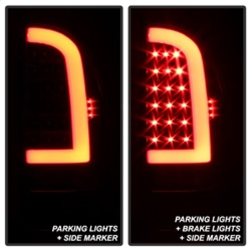 SPYDER xTune Toyota Tacoma 05-15 Tail Lights - Light Bar LED - Black ALT-ON-TT05-LBLED-BK 5082121 5082121 Photo - Unmounted