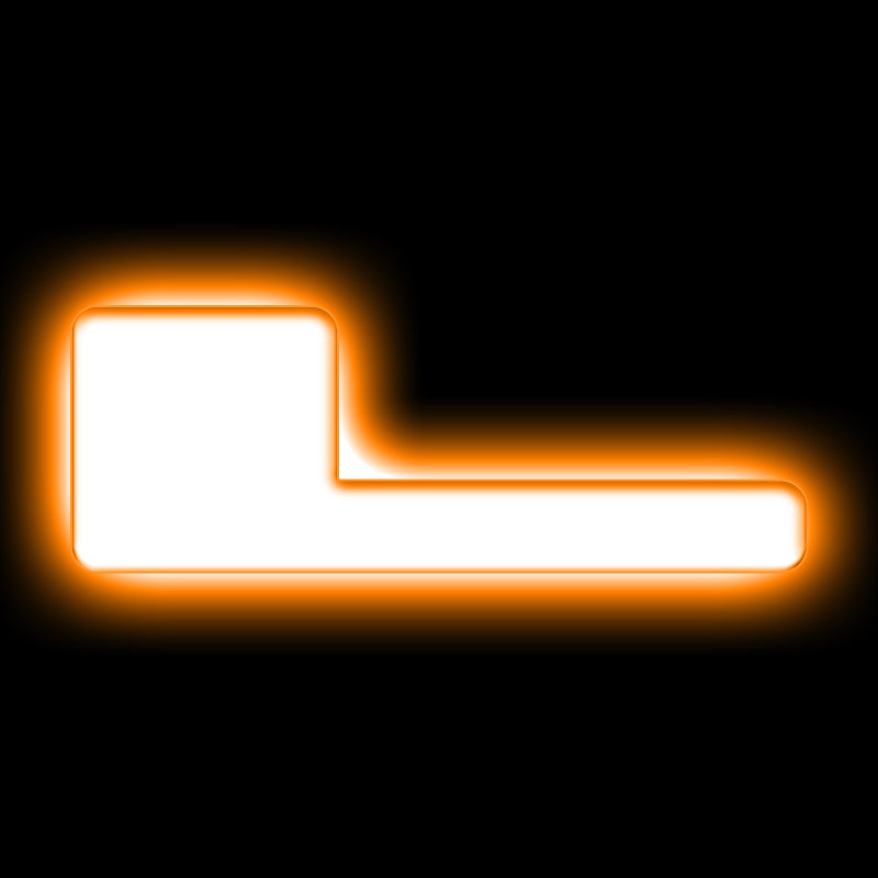 ORACLE Lighting Universal Illuminated LED Letter Badges - Matte White Surface Finish - L 3140-L-005 3140-L-005 Photo - Primary