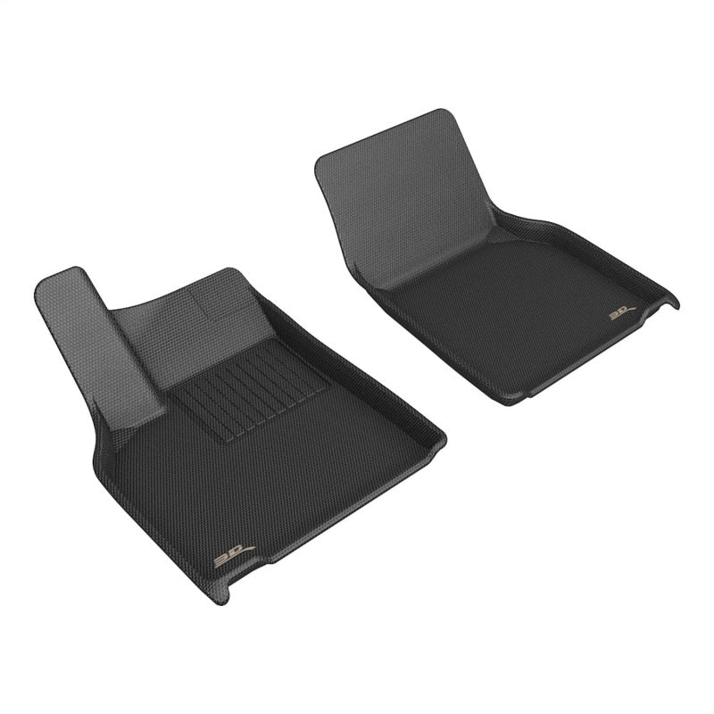 3D MAXpider ACE Kagu - Front - Black Floor Mats Floor Mats - Rubber main image