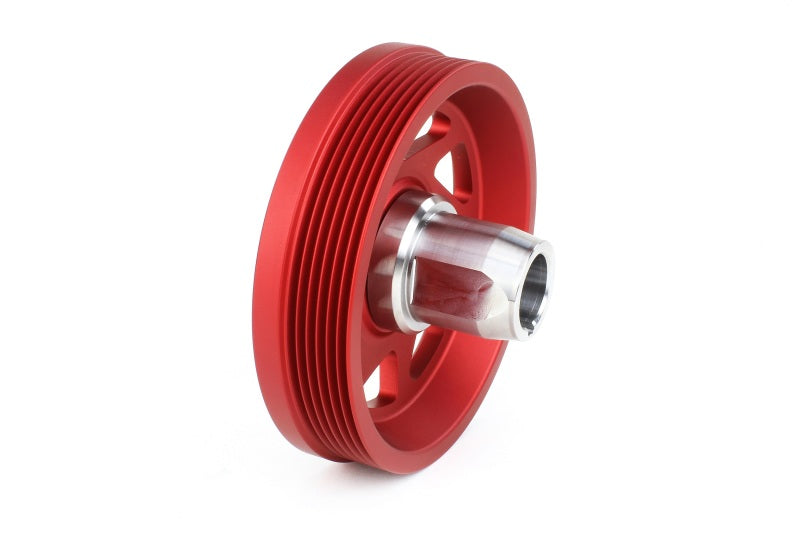 Perrin Performance Perrin 2022 BRZ/86 / 19-22 Subaru WRX Lightweight Crank Pulley (FA/FB Eng w/Small Hub) - Red PSP-ENG-106RD PSP-ENG-106RD User 1
