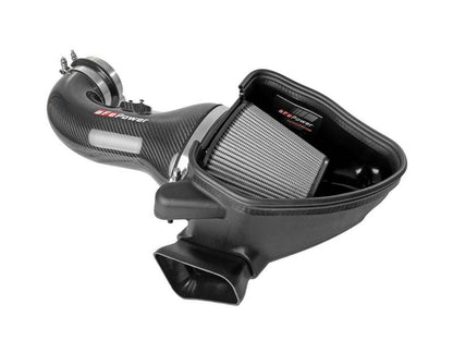 aFe 17-12 Chevrolet Camaro ZL1 (6.2L-V8) Track Series Carbon Fiber CAI System w/ Pro-DRY S Filters 57-10018D 57-10018D Photo - Primary